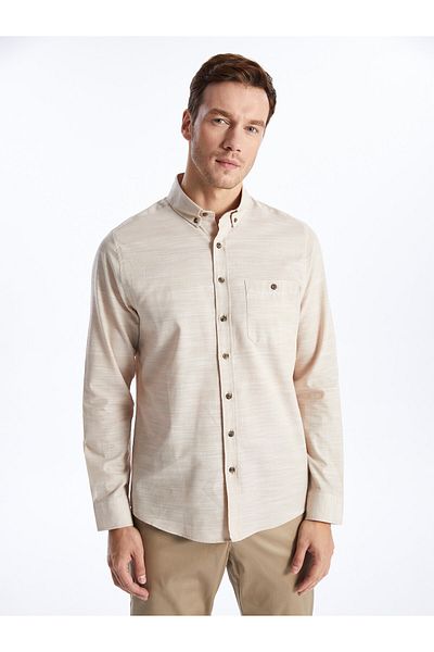 LC Waikiki Pánská košile Regular Fit s dlouhým rukávem