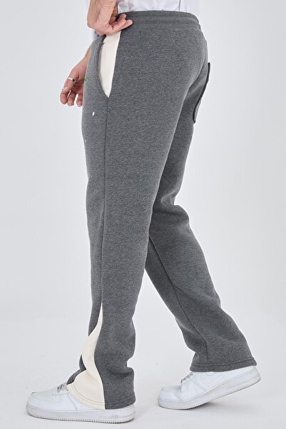 Ghetto off limits Splatter Paint Unisex Antrasit Eşofman Altı