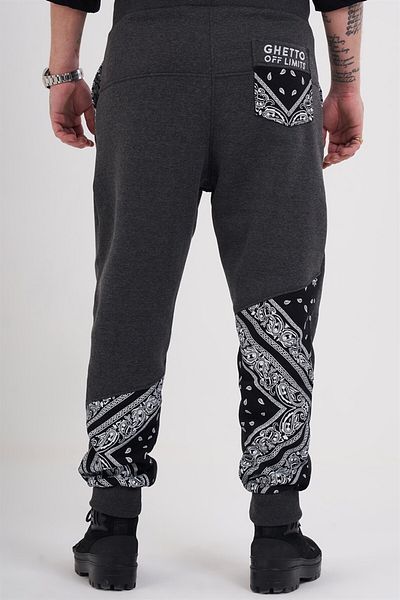 Ghetto off limits G-jogger أنثراسايت