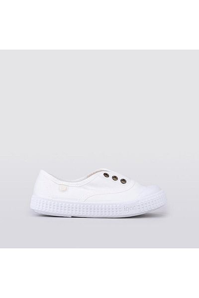 IGOR Children's Linen Elastic Casual Shoes S10161 Berrı