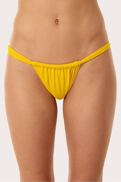 AYYILDIZ Ayyıldız 63061 Yellow Bikini Bottom