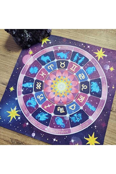 fırsatlar diyarı ابراج علم التنجيم قماش المذبح التارو / غطاء التارو 75x75 سم