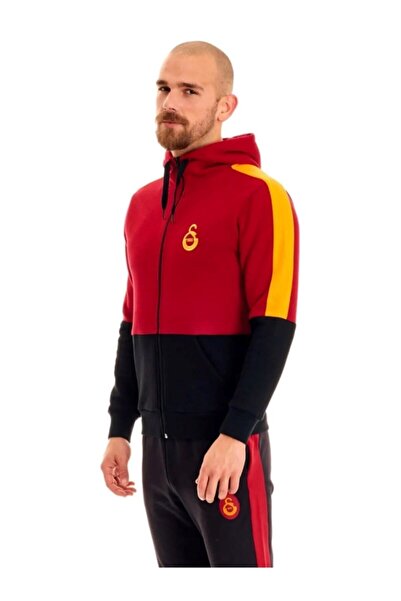 Galatasaray Kırmızı Lisanslı Ceket (Hediyelik Ahşap Kutulu)