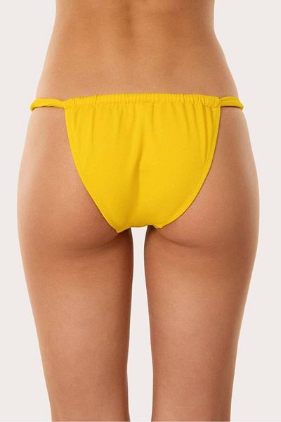 AYYILDIZ Ayyıldız 63061 Yellow Bikini Bottom