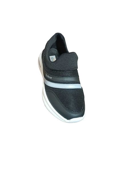 VALENT Laceless Aqua Ultra Light Orthopedic Unisex Sports Shoes Black