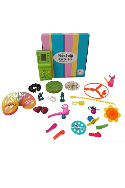 Nostalji Kutusu Tetris Atarili 90 Lar Oyuncak Paketi