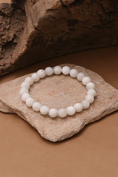 Dünya Doğal Taş Natural Stone Moonstone Bracelet