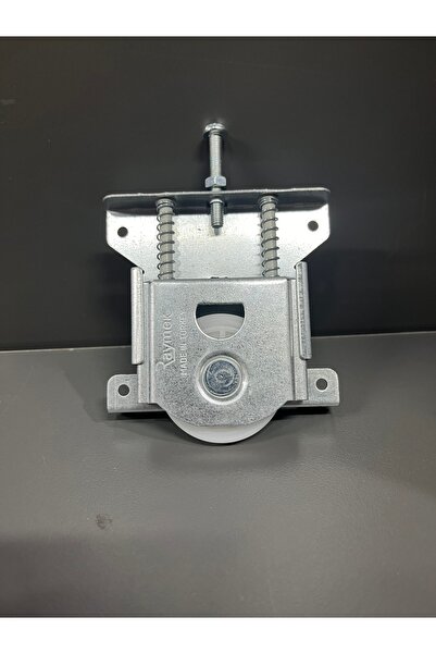 Taşkın Aksesuar Asm 80 Sürgülü Ray Dolap Kapak Metal Teker 80 Kg Kapasiteli 2...