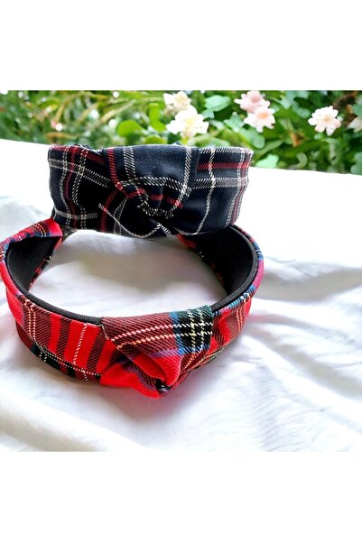 alsaccessories Coroană de păr pentru femei, culoare roșu și bleumarin, cu mod...