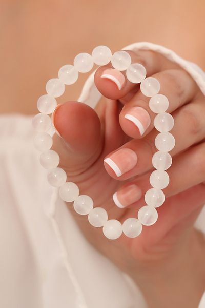 Dünya Doğal Taş Selenite Stone Bracelet