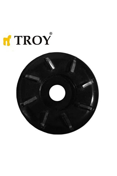 TROY 25088 Avuç Taşlama için Ahşap Oyma Diski, 8 Dişli
