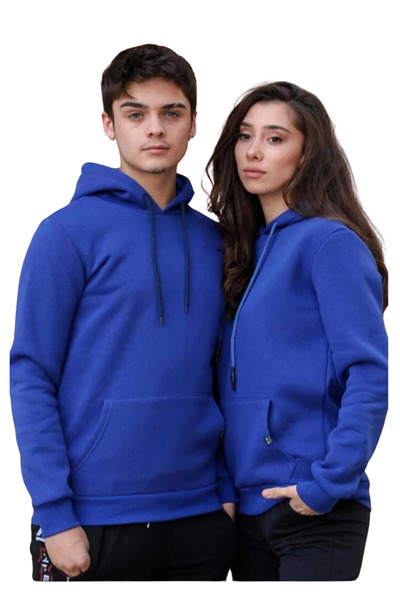 Nacar 14 Şubat Sevgililer Günü Çift Kombini Sweatshirt Kanguru Cep Kapişonlu ...