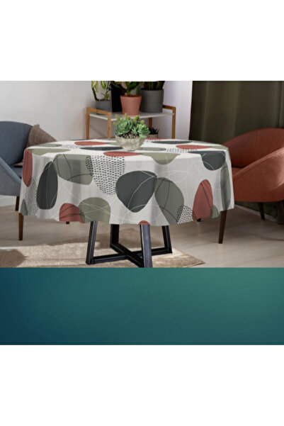 Blue Home Fiesta Fiber Postavljeno PVC Protivklizno Otporno na fleke Izbrisiv...