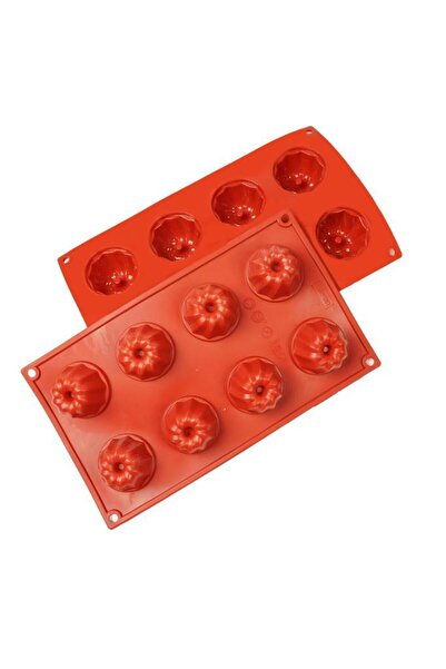 Globy Silicone Mini Cake Mold, Silicone Chocolate Mold 8 Pieces D057