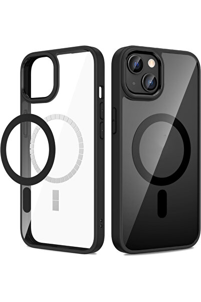 Powerfox iPhone 13 Uyumlu Kamera Çıkıntılı Şarj Destekli Kenarı Renkli Hassas...