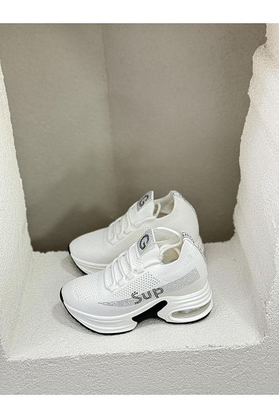 Guja 24Y300-3 SIDE STONE DETALIU 9CM BAZĂ DE UMplere TRICOURI Adidași PANTOFI FEMEI