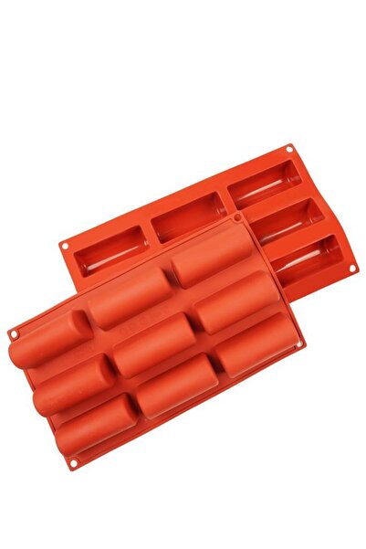 Globy Silicone Rectangular Cake Mold 9 Pieces