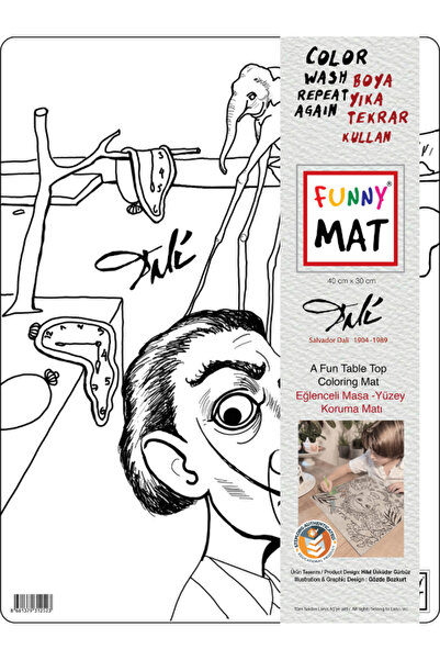 Akademi Çocuk - Funny Mat COVORAȘ AMUZANT - DALI 30X40cm