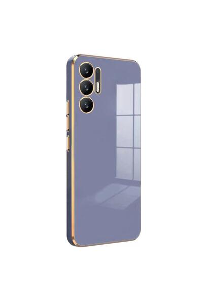 Microsonic TECNO Pova 3 Kılıf Olive Plated Lavanta Grisi