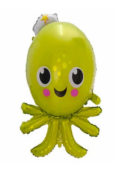 Kazanabil CUTE OCTOPUS FOIL BALLOON 90CM