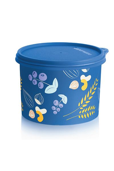 Tupperware Cylinder Storage Container 1.1 Lt Refrigerator Storage Container