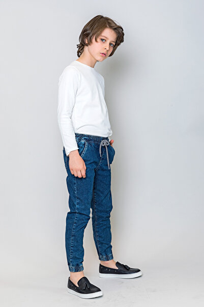 incity Boy's Ecru Basic Long Sleeve T-Shirt