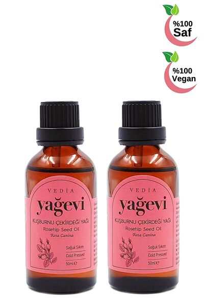 Yağevi 50 ml Pure Cold Pressed - Rosehip Seed Set of 2
