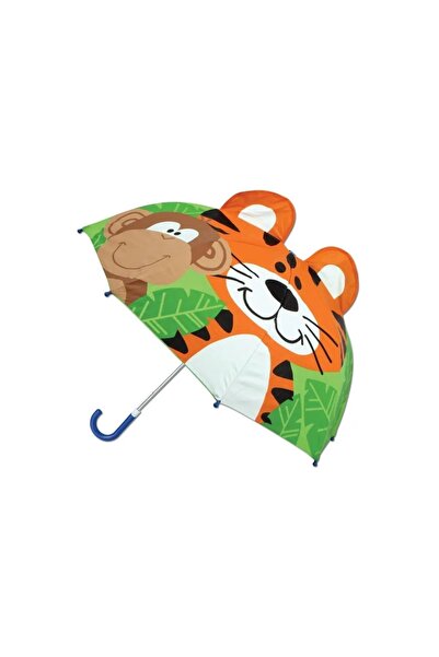 Dream Plus Desenli Figürlü Portatif Katlanabilir Sevimli Çocuk Şemsiye