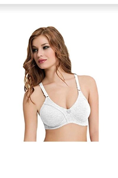 Pofuduk bebe Sutien gri din bumbac pieptănat pentru femei Nbb 351