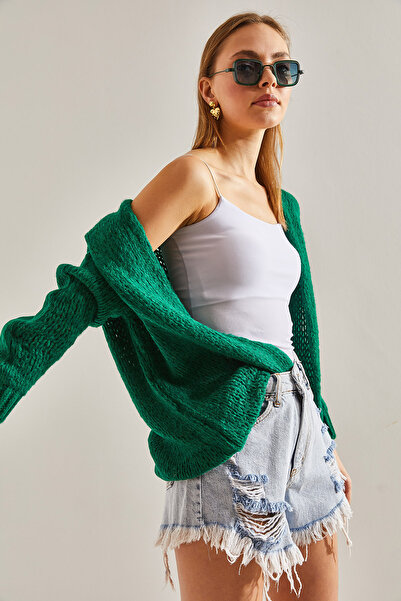 Bianco Lucci Women's Soft Knitwear Cardigan