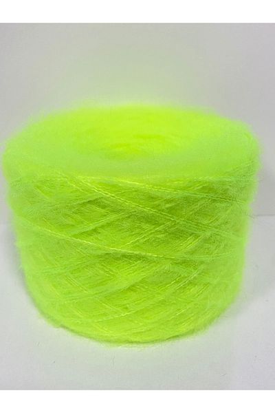 göçer Πράσινο Moher Fluorescent Πλεκτό Κλωστή Χειροποίητο - 100γρ