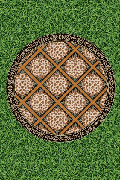 tarzınısec Okrugla tkanina za piknik Sa deznom Višenamenska tkanina Stolnjak ...