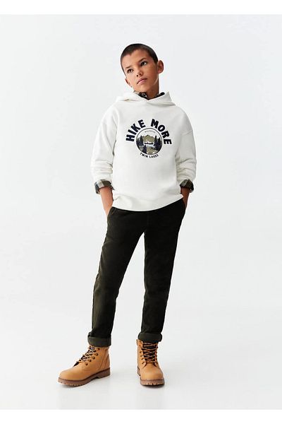 MANGO Kids Jogginghose aus Cord