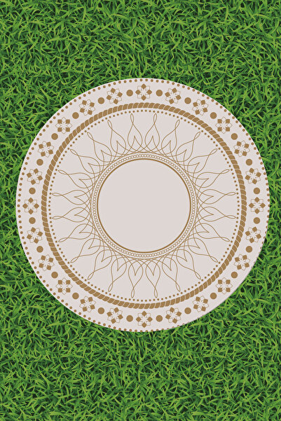 tarzınısec Okrugla tkanina za piknik Sa deznom Višenamenska tkanina Stolnjak ...