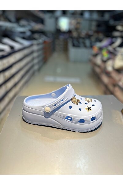 Akınal Bella Жіночі капці з високою підошвою та камінцями