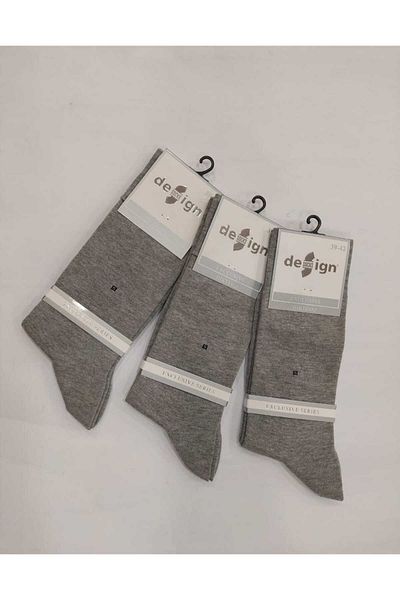 Design Socks DESIGN MEN'S COTTON COTTON SOCKS 3-PACK