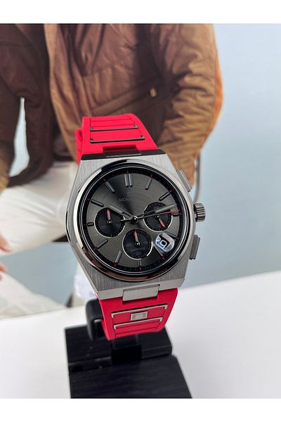Momentus RED SPORTS MEN'S WRISTWATCH 5 ATM WATERPROOF