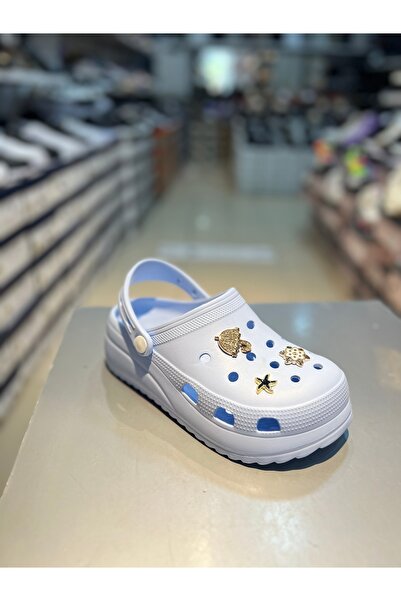 Akınal Bella Жіночі капці з високою підошвою та камінцями