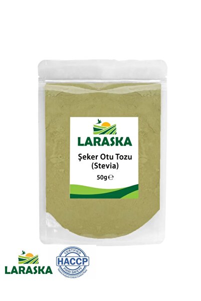 Laraska Şeker Otu Tozu (stevia) 50g - Stevia Powder 50g