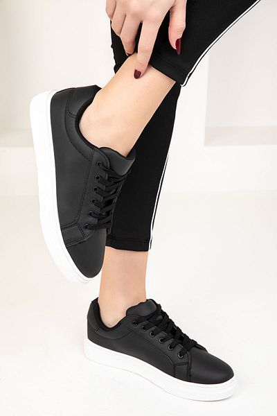 SOHO Schwarze Damen Sneakers 14395