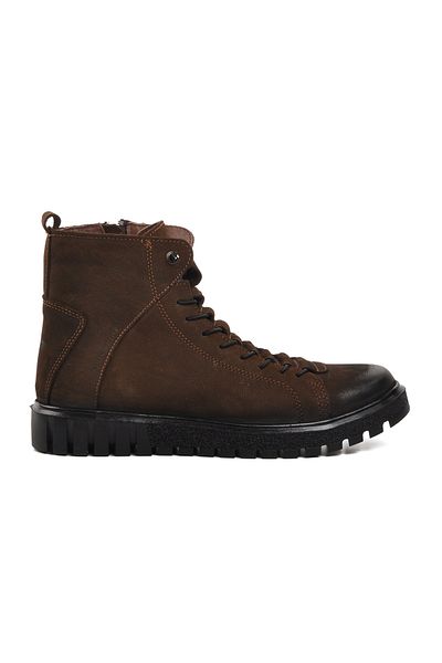 Hammer Jack 102 17945 Καφέ Nubuck Γνήσιες Δερμάτινες Ανδρικές Μπότες