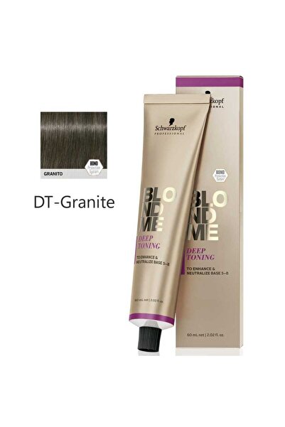 BLONDME Deep Toning Tonlama İçin Krem Boya 60ml DT - Granite (Granit)
