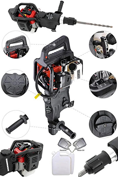 Mur-Cell MURCELL BENZİNLİ 11 KG HİLTİ KIRICI VE DELİCİ