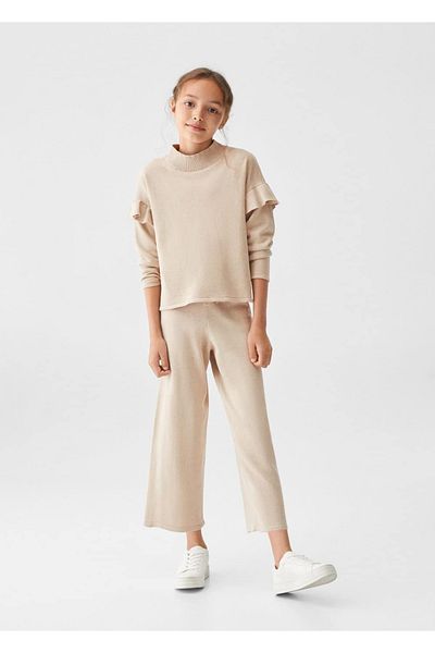 MANGO Kids Πουλόβερ με βολάν