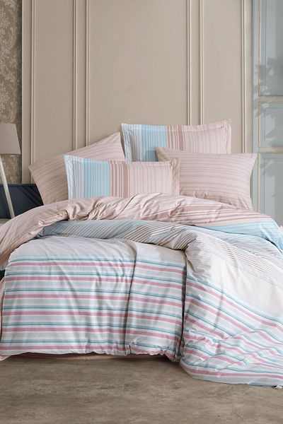 Hobby Trella Turquoise - Poplin Double Duvet Cover Set
