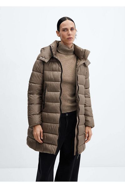 MANGO Woman Semi-Slim Fit Anorak