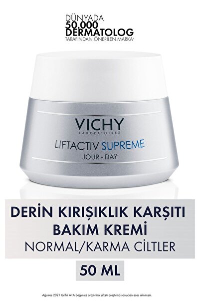 Vichy Liftactiv Supreme Anti-aging Çizgi Bakımı Normal Ve Karma Cilt Nemlendi...