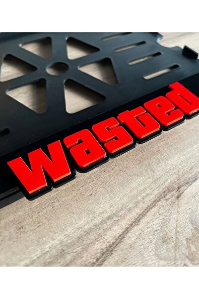 3M WASTED MOTOSİKLET 5 D LÜX PARLAK PLAKALIK