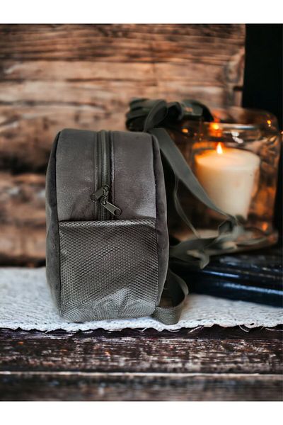 Kokopatik Black Velvet Medium Nursery Bag