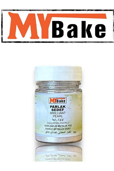 MY BAKE Pastry Edible Metallic Powder Shiny Mother of Pearl 10 Gr